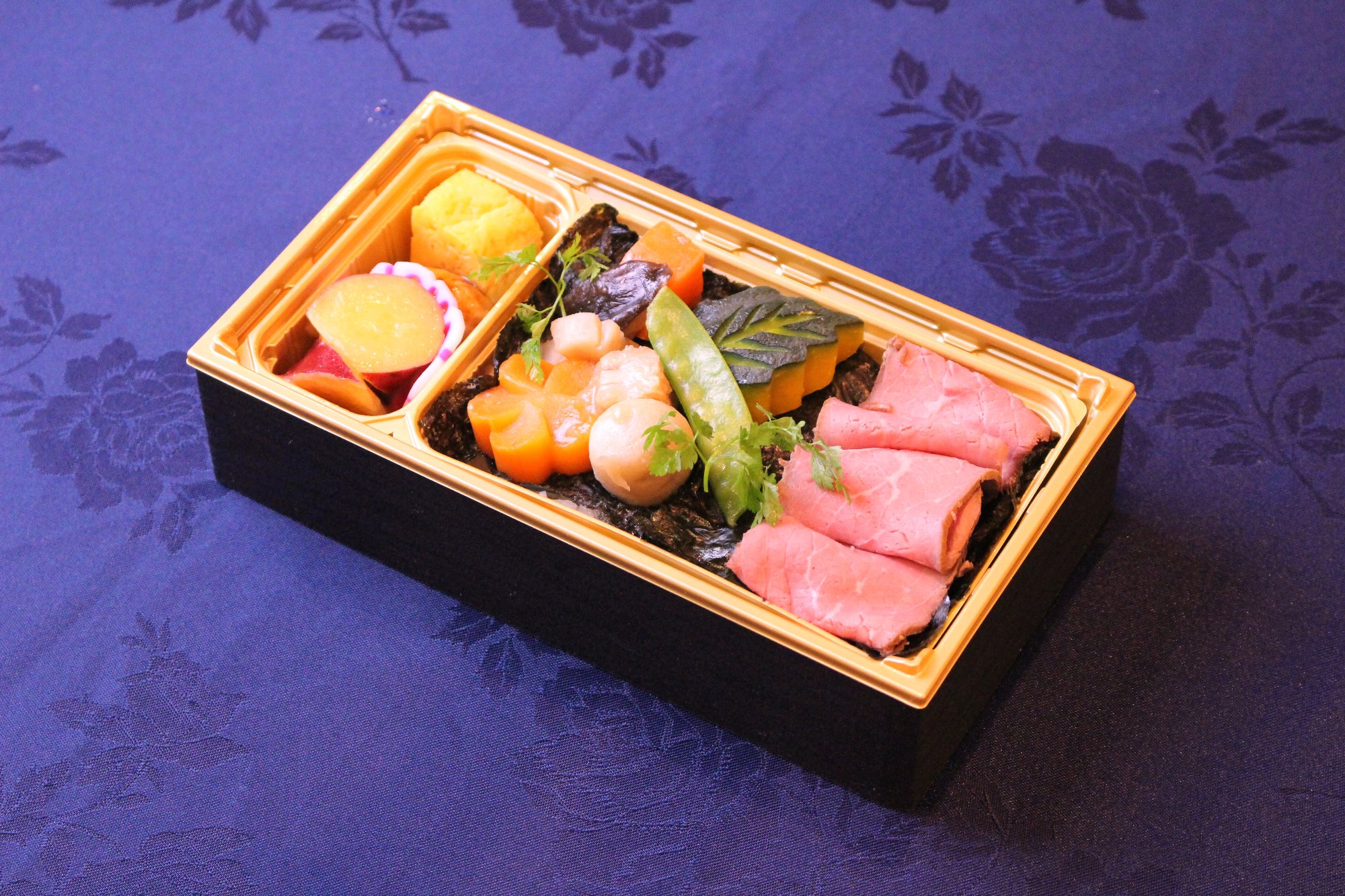 特選牛ローストビーフの高級海苔弁当